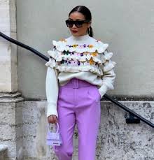 We aim to create a meeting point. Zara Combination Knit Sweater Top Ruffles Ecru Size S Bnwt Eur 57 98 Picclick De
