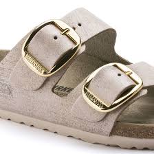 Birkenstock Arizona Washed Metallic Rose Gold Ladie S Arizona Suede Leather Washed Metallic Rose Gold Two Strap Sandals Suede Leather Two Strap Sandals Leather