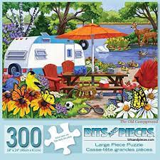 Choose between monthly, 6 months or annually along with your piece count and we will do the rest! Amazon Com Bits And Pieces 300 Piece Jigsaw Puzzle For Adults 18 X 24 The Old Campground 300 Pc Bird And Animal Jigsaws By Artist Nancy Wernersbach Toys Games