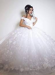 New wedding dresses & bridal gowns. 2020 Ball Gown Wedding Dresses Off The Shoulder Floral Lace Appliques Gorgeous Bridal Gowns Babyonlinedress Com