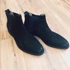 Men's wilde temperley unlined chelsea boots part of the refined henley collection, these low chelsea size 11 beige zara chelsea boots. Zara Shoes Black Suede Mens Chelsea Boots Poshmark