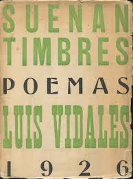 Luis Vidales. Suenan timbres. Poemas (1926). Bogotá: Editorial Minerva...