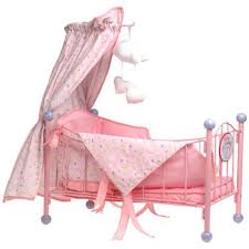 Baby Annabell Bed With Musical Mobile Toys Games Baby Doll Nursery Baby Doll Accessories Musical Mobile