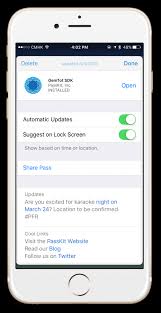Apple Wallet Updates In Ios 9 3 Passkit Blog