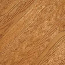 Bruce Plano Oak Gunstock 3 4 In Thick X 3 1 4 In Wide X Varying Length Solid Hardwood Flooring 22 Sq Ft Case C1111 Hardwood Floors Solid Hardwood Floors Types Of Wood Flooring