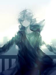 Manga anime anime boys cool anime guys fanarts anime cute anime boy manga art handsome anime guys anime. Download 1536x2048 Cool Anime Boy Hoodie White Hair Fence Cityscape Wallpapers For Apple Ipad Mini Apple Ipad 3 4 Wallpapermaiden