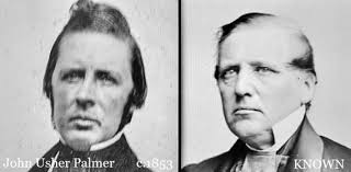 JOHN USHER PALMER Lincoln's Secretary of the Interior, 1/6th Ambrotype,  C.1853