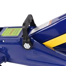 Amazon.com: 2 Ton Heavy Duty Floor Jack, Lifting Range 5-1/8" to  13",Hydraulic Low Profile Trolley Service Car Jack,4,000 lb  Capacity,Blue(AA51)