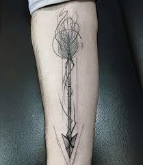Beautiful Tattoos Design With Sketch Style By Frank Carrilho Arrow Tattoos Tattoo Designs Men Arrow Forearm Tattoo