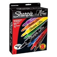 sharpie flip chart markers assorted 8 pack 8 st