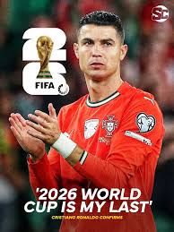🥹❤️ 🩹 Cristiano Ronaldo x&aacute;c nhận rằng Giải v&ocirc; địch FIFA World Cup 2026 sẽ  l&agrave; m&agrave;n nhảy cuối c&ugrave;ng của anh tr&ecirc;n s&acirc;n khấu thế giới! 🐐🇵🇹 Chương cuối  c&ugrave;ng của