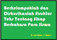 Kembangkanlah jawabanmu pada buku kerjamu! Manakah Informasi Yang Berkaitan Dengan Masalah Bahasa Operator Sekolah