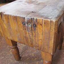 Used Butcher Block For Sale Home Furniture More And Table Wood Welded Michigan Maple Ebay Butcher Block Block Table Butcher Block Tables