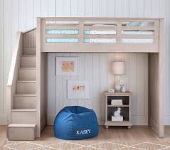 Catalina Stair Loft Bed In 2020 Bunk Beds With Stairs Modern Bunk Beds Bunk Beds