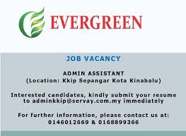 We are newly formed contractor seeking for admin assistant part time based in kompleks mutiara jalan ipoh. Kerja Kosong Sabah 2020 Admin Assistant Jawatan Kosong Terkini Negeri Sabah