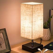 We would like to show you a description here but the site won't allow us. Zeefo Usb Table Lamp Modern Design Bedside Table Lamps With Usb Charging Port Black Metal Base And Fabric Shade Nightstand Table Lamps Is Perfect For Bedroom Living Room Study Room Square