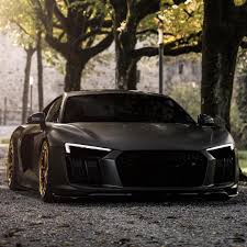 Black And Gold Audi R8 Yes Or No Photo Yh Pixelation Sports Cars Luxury Audi Cars Super Cars