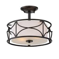 Designers Fountain Avara 2 Light Oil Rubbed Bronze Interior Semi Flush Mount 88611 Orb The Home Depot Designers Fountain Semi Flush Mount Lighting Semi Flush Lighting