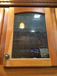 A wide variety of glass rain shower options are available to you, such as project solution capability, style, and design style. Point Of Interest Rain Drop Style Glass Not Color Of Cabinets Just The Glass Glass Cabinet Doors Crockery Cabinet Design Glass Kitchen Cabinets