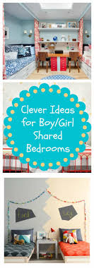 And the only way 2 beds those letters above each boys' bed are actually lightweight paper mache letters that i found at we made these shelves because we needed a spot for books….but also to hold a few decor. Clever Ideas For Boy Girl Shared Bedrooms The Organized Mom