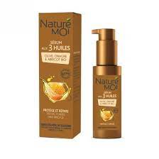 Sérum conçu spécialement pour les cheveux afros naturels ou traités chimiquement. Nature Moi Serum Aux 3 Huiles 50ml Naturebio