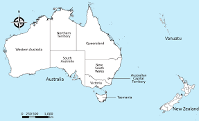 Hear about sydney's and hobart's penal past from a descendant of australia's first settlers. Relative Locations Of Australia New Zealand And Vanuatu Download Scientific Diagram