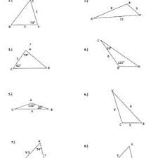 The law of cosine is: Law Of Cosine To Figure Area Of A Triangle