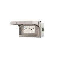 Eaton Wiring 15 Amp GFCI Receptacle Kit, Tamper Resistant, Horizontal  Mounting, Gray (Eaton Wiring S646TWRS-GY) | HomElectrical.com