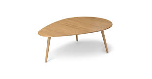 Amoeba Wild Oak 42 5 Wide Coffee Table Coffee Table Mid Century Modern Coffee Table Oak Coffee Table