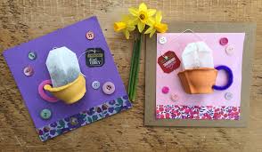2016 mother's day card for my mom. How To Make A Tea Cup Mother S Day Card