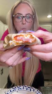 This was so good that no words were needed! This is a great way to satisfy  a pizza craving and is super easy to make! Let me know if you try it! 1  serving turkey pepperoni chopped. 1/4 c mozzarella ...