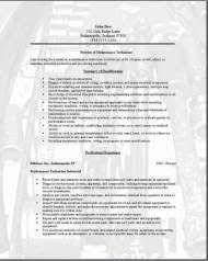 View the samples on myperfectresume to get started. Maintenance Technician Resume Occupational Examples Samples Free Edit With Word Maintenance Technician Resume Examples Electronic Technician