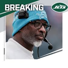 Jets are hiring former Lions defensive coordinator Aaron Glenn as their new  head coach.