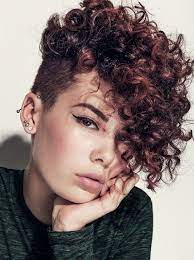 Hair Angeline Thornely Rodney Wayne Lambton Quay Photo Steven Chee Make Up A Fiebig Model Hope Short Curly Hair Short Hair Styles Short Curly Haircuts