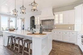 Maurene french country white wood extendable round dining table. French Provincial Kitchen Design Novocom Top