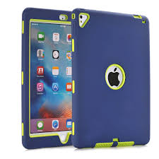 Voor Ipad Pro 9 7 Voor Ipad Air 2 Case Retina Kids Baby Veilig Armor Shockproof Zware Siliconen Hard Case Cover Voor Ipad Ipad Air 2 Cases Ipad Cover Ipad Air