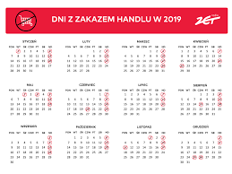 Niedziele handlowe w 2019 roku. Niedziele Handlowe 2019 29 Grudnia Kalendarz Kiedy Sklepy Beda Czynne W Niedziele Terminarz Radio Zet