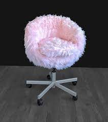 You can easily vary the look in your bedroom with this bedspread, because it has contrasting sides. Ikea Pink Fur Skruvsta Chair Slip Cover Unicorn Room Decor Ikea Chair Cover Cute Room Decor
