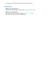 • govt.iti, instrument mechanic (chemical plant). Web Developer Resume Example 2021 Writing Tips Resumekraft