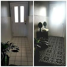 Tile Sticker Before After By Www Snazzydecal Etsy Com Wall Waterproofing Tile Stickers Kitchen Removable Wallpaper