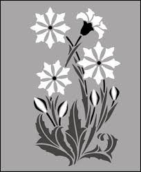 Find over 100+ of the best free floral pattern images. Simple Floral Stencils From The Stencil Library Stencil Catalogue Easy View Page 6