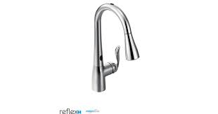 2 spray modes give you versatile cleaning options, and powerclean intensifies the flow of water, delivering enough spray power to tackle stubborn. Moen 7594ec Arbor 1 5 Gpm Single Handle Build Com