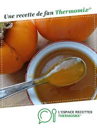 Confiture De Kakis Recette Confiture De Kaki Recette Kaki Kaki Fruit Recette