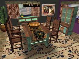 Hacienda our hacienda collection is made up of pieces with a certain panache, a certain grandeur. Second Life Marketplace Sq Farmhouse Dining Table And Chairs