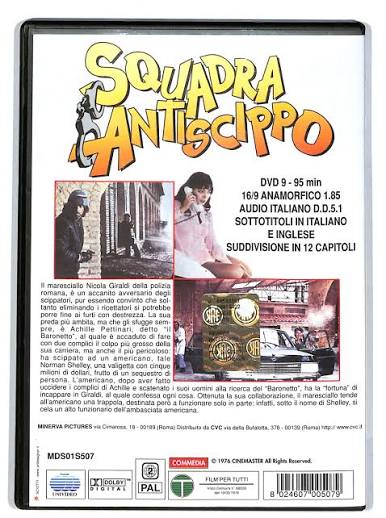 EBOND Squadra Antiscippo DVD DB641168 – Ebond
