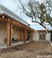 The livex amwell outdoor hanging lantern is a great choice for a tall open entry. How To Hang Outdoor String Lights Domestic Imperfection