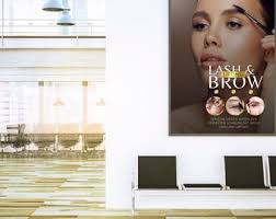 Brow & Lash Lifting Posters, Beauty Posters