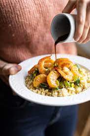 Poelee De Crevettes A L Anis Clementine Et Sauce Soja Plat Vegetarien Recette Recette De Plat