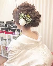 今 お手本にしたいアレンジだけ厳選 大人可愛い 和装ヘア 13選 marry マリー 結婚式 花嫁 髪型 ウェディング ヘアスタイル 白無垢 髪型