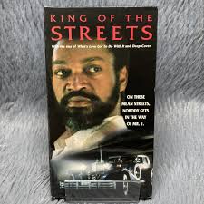 King Of The Streets VHS 1985 Tape Xenon Group Brett Baxter Clark  Blaxploitation